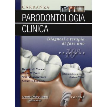 CARRANZA Parodontologia Clinica Vol. 1 - Diagnosi e terapia di fase uno 10/ed.