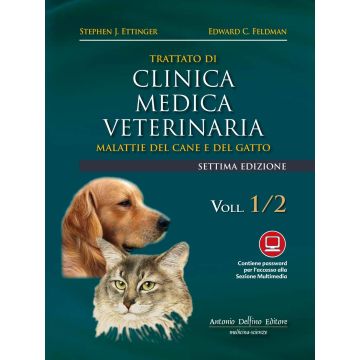 Ettinger - Trattato Di Clinica Medica Veterinaria  7/Ed.   [Ettinger - Delfino Editore] Ettinger Feldman Stephen J. 9788872875230