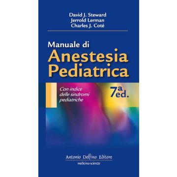 Steward Manuale di anestesia pediatrica 2020 delfino editore