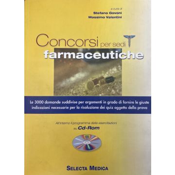 Libro concorsi per sedi farmaceutiche e concorso farmacia ospedaliera govoni