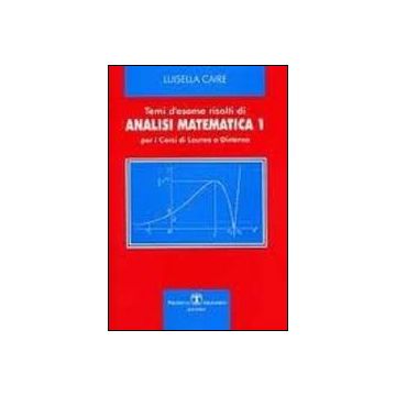 Temi D'esame Risolti Di Analisi Matematica 1. Per I Corsi Di Laurea A Distanza