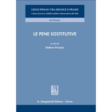 Le pene sostitutive (Preziosi Stefano - Giappichelli)