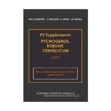 PS supplements, Pycnogenol, Robuvit, Centellicum. New clinical and preventive applications