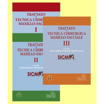 SICMF Trattato di Tecnica Chirurgica Maxillo-Facciale 2 volumi Idelson