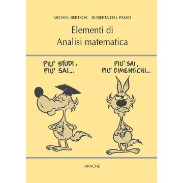 Elementi Di Analisi Matematica - Bertsch Michiel; Dal Passo Roberta - Aracne - 9788879993258