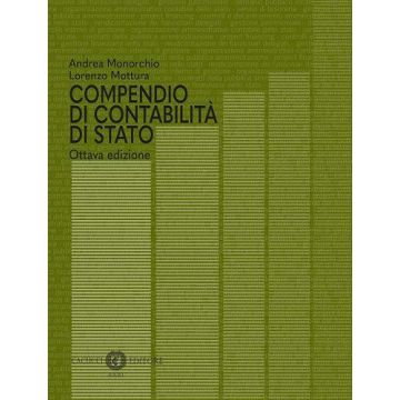Monorchio Compendio di contabilità di stato 2021 mattura cacucci editore