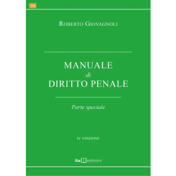 Manuale di diritto penale speciale giovagnoli ita 2024 concorso magistratura