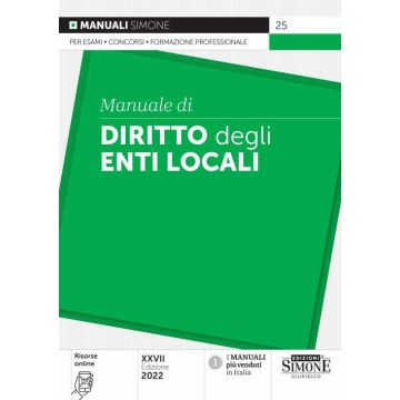 Manuale di diritto degli enti locali 2022. Con espansione online