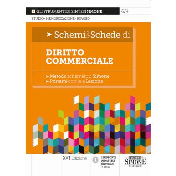 Schemi & schede di diritto commerciale 2023