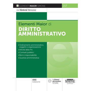 Elementi di diritto amministrativo - 2024 Simone