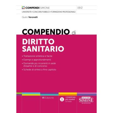 Compendio di diritto sanitario 2024 - Simone