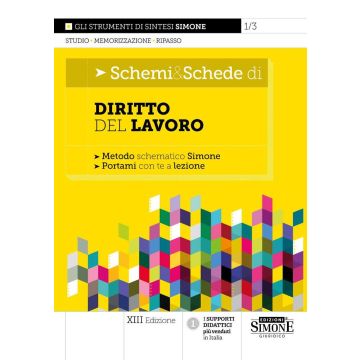 Schemi & schede di diritto del lavoro 2025