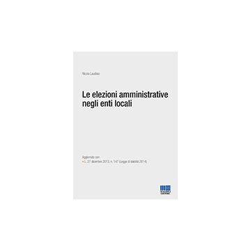 Le elezioni amministrative negli enti locali