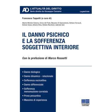 Il danno psichico e la sofferenza soggettiva interiore