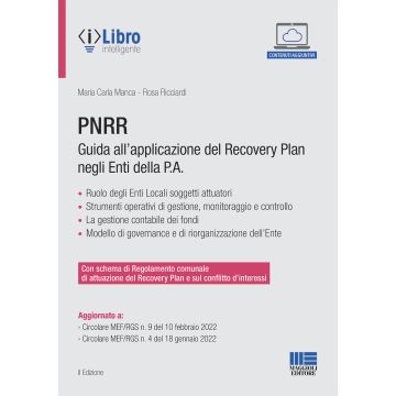 PNRR. Guida all'applicazione del Recovery plan negli enti della P.A.