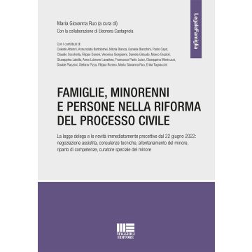 Famiglie, minorenni e persone nella riforma del processo civile