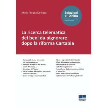 La ricerca telematica dei beni da pignorare dopo la riforma Cartabia
