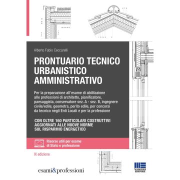 Prontuario tecnico urbanistico amministrativo ceccarelli maggioli 2024