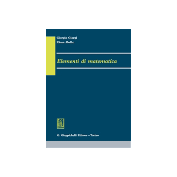 Elementi Di Matematica    [Giorgi - Giappichelli]