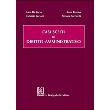 De Lucia Casi scelti di diritto amministrativo 2021 giappichelli
