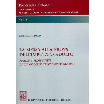 La messa alla prova dell'imputato adulto