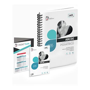 ABCDE in Pronto Soccorso Pediatrico + Pieghevole 8 facciate (Pocket Scale) + 20 (ABCDE essential) - IRC