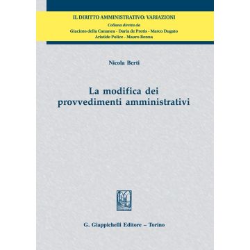 La modifica dei provvedimenti amministrativi