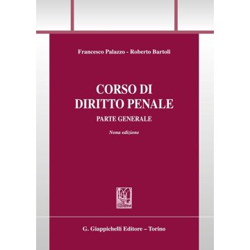 Corso di diritto penale. Parte generale 9/ed. 2023