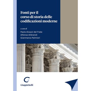 Fonti per il corso di storia delle codificazioni moderne