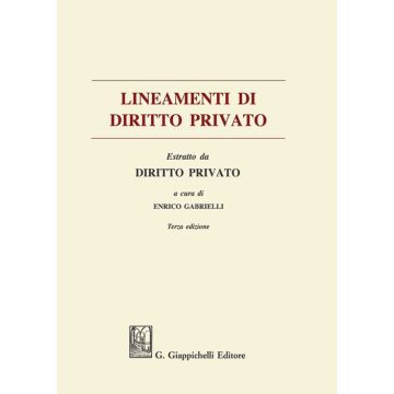 Lineamenti diritto privato. Estratto 3/ed.