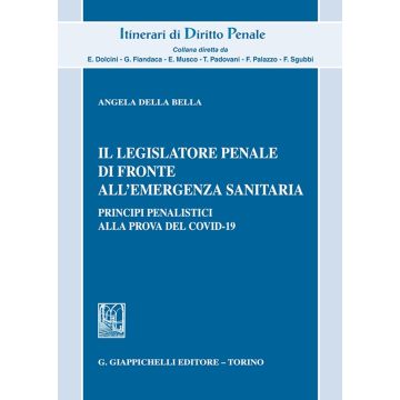Il legislatore penale di fronte all'emergenza sanitaria