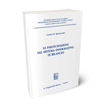 Le partecipazioni nel sistema informativo di bilancio [Quattrocchio - Giappichelli]