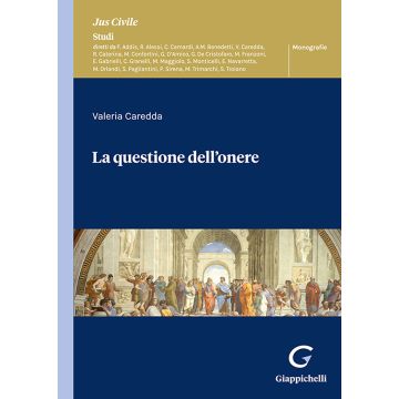 La questione dell'onere [Caredda Valeria - Giappichelli]