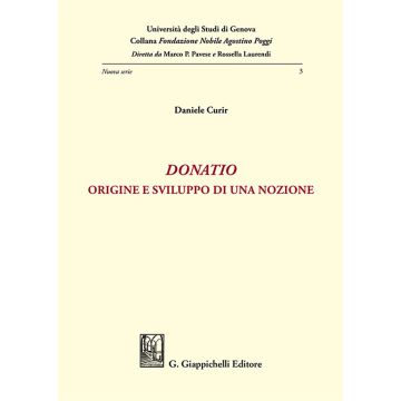 Donatio. Origine e sviluppo di una nozione