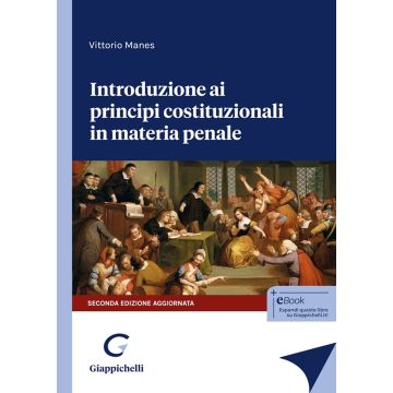 Introduzione ai principi costituzionali in materia penale 2024 - 2/ed. agg.ta [Manes Vittorio - Giappichelli]