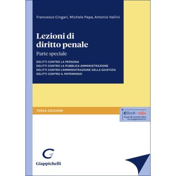 Lezioni di diritto penale 3/ed. 2025 (Papa Michele; Vallini Antonio; Cingari Francesco - Giappichelli)