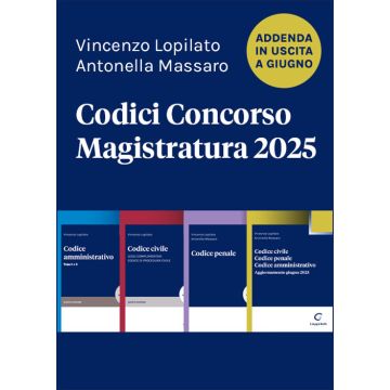 Codici Concorso Magistratura 2025