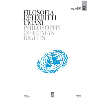 Filosofia dei Diritti umani-Philosophy of human rights. Vol. 62