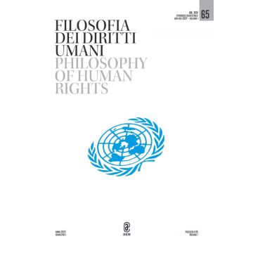 Filosofia dei Diritti umani-Philosophy of human rights. Ediz. bilingue. Vol. 65
