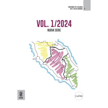 Contributi di filologia dell'Italia Mediana (2024)