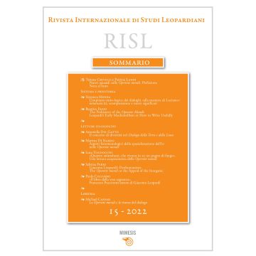 Rivista internazionale di studi leopardiani (2022). Vol. 15