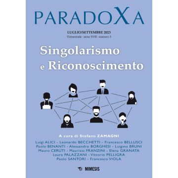 Paradoxa (2023). Vol. 3: Singolarismo e riconoscimento