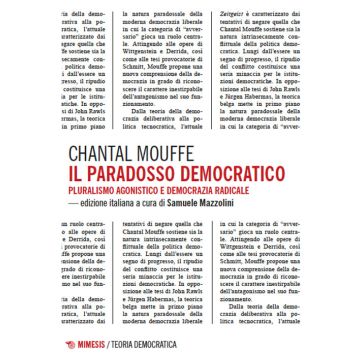 Il paradosso democratico. Pluralismo agnostico e democrazia radicale
