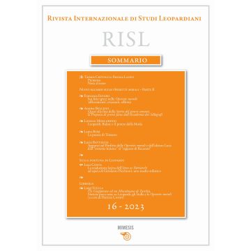 Rivista internazionale di studi leopardiani (2023). Vol. 16