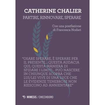 Partire, rinnovarsi, sperare