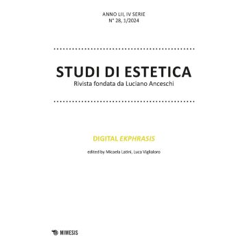 Studi di estetica (2024). Vol. 1: Digital ekphrasis