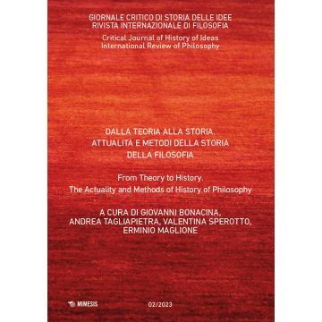 Giornale critico di storia delle idee. Ediz. italiana e inglese (2023). Vol. 2: Dalla teoria alla storia. Attualità e metodi della storia della filosofia