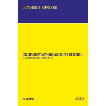 Disciplinary methodologies for research. Ediz. italiana e inglese