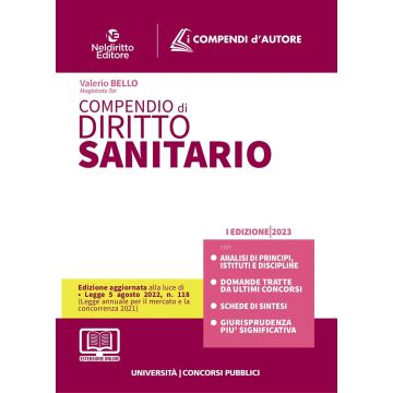 Compendio di diritto sanitario. Con estensione online 2023