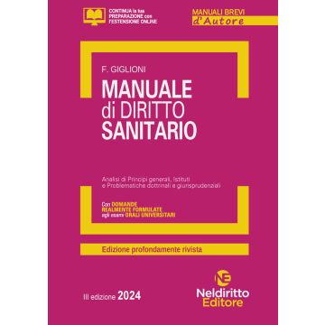 Manuale di diritto sanitario 2024 (Manuali brevi)